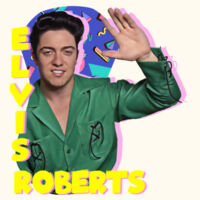 Retro Wave Tea Towel Design